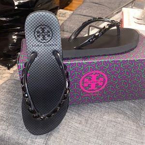tory burch jeweled flip flop